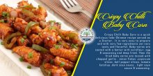 Crispy Chilli Baby Corn recipe by BNG Hotel Management Kolkata