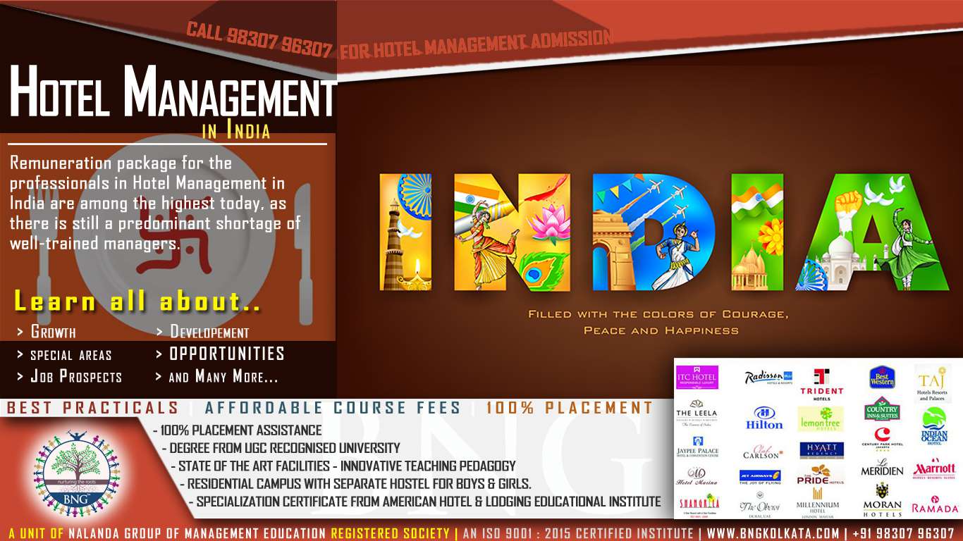 hotel management in india by BNG Hotel Management KOlkata