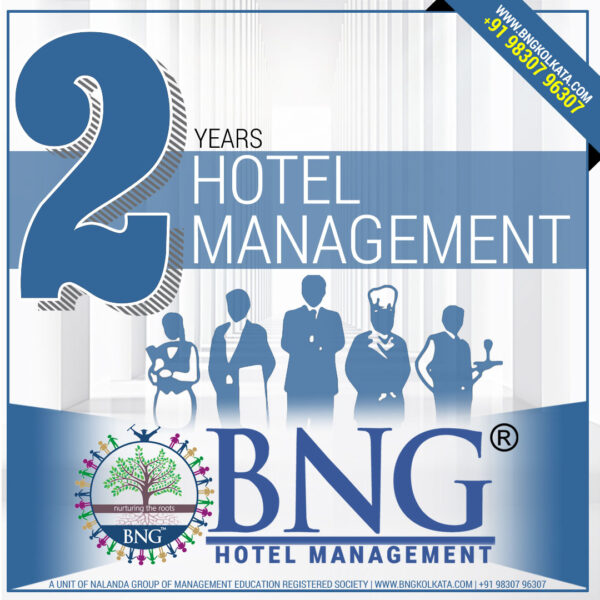 Hotel Management 2 Years Program after Class 10th with 100% Placement Assistance, Best Practicals, Affordable course fees in Installment Call 9830796307.