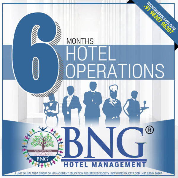 Hotel Operations 6 Months Program with 100% Placement Assistance, Best Practicals, Affordable course fees in Installment Call 9830796307