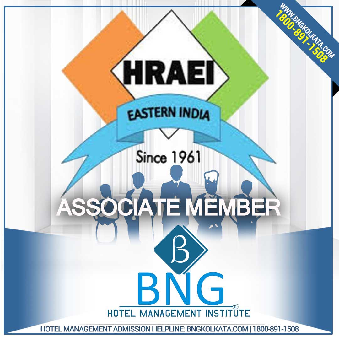 Associate Member of Hotel & Restaurant Association of Eastern India (HRAEI)