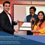 Arbaaz Khan Global Education Achievers Award Eminent Research 2019.