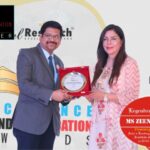 Zeenath Aman Excellence in Indian Education Award Asia Leading Hotel Management Institute of the Year2017