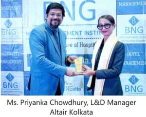 Ms. Priyanka Chowdhury – L&D Manager, Atalika Hotel
