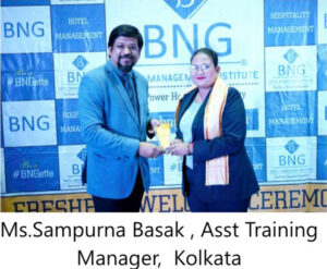 Ms. Sampurna Basak – Asst Training Manager, Kolkata
