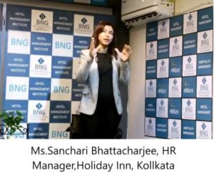 Ms. Sanchari Bhattacharjee – HR Manager, Holiday Inn, Kolkata