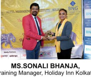 Ms. Sonali Bhanja – Training Manager, Holiday Inn, Kolkata